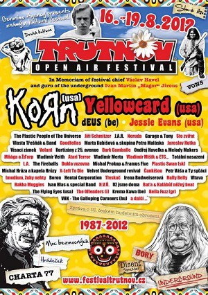 Open Air Festival Trutnov | 16. - 19.8.2012 | Na Bojišti - Trutnov